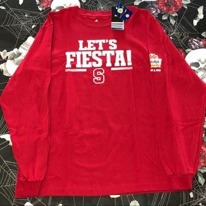 VINTAGE 2012 ADIDAS LS STANFORD CARDINALS SHIRT L
